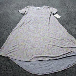 NEW LulaRoe Carly  Dress Womens Size XS Extra Small Multicolor